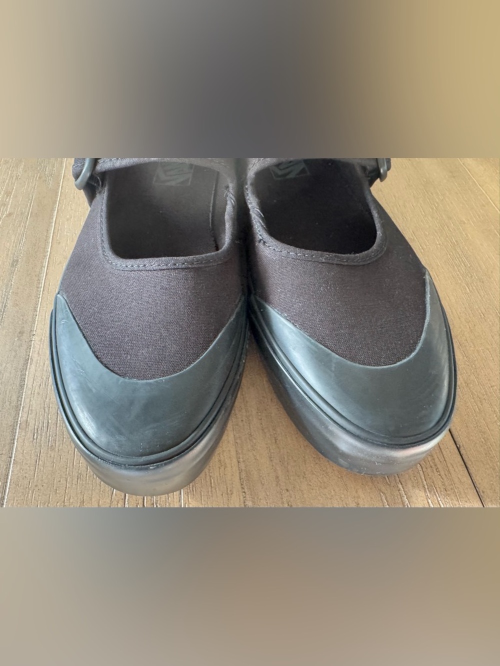 Vans Canvas Mary Jane Sneakers, All Black, NWOT, Women’s Size 9.5 (EUR 40.5) - Picture 9 of 13